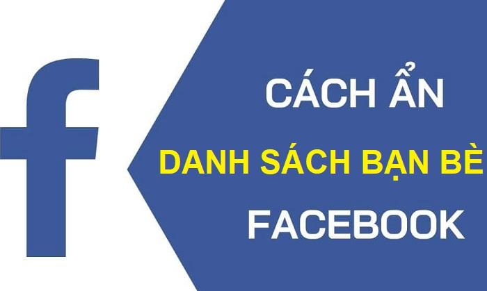 cách ẩn bạn bè trên facebook