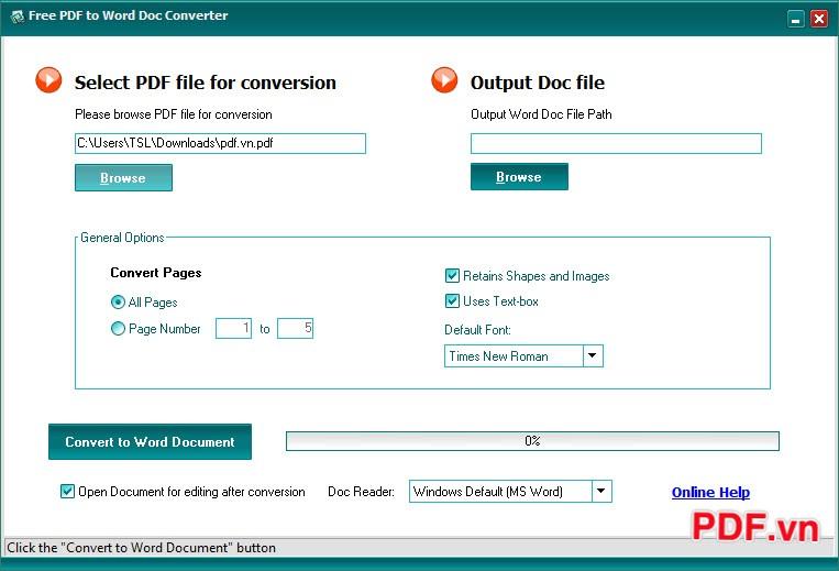 2 phần mềm miễn phí chuyển đổi PDF sang Word tốt nhất