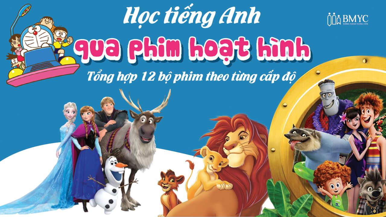 hoc tieng anh qua phim hoat hinh