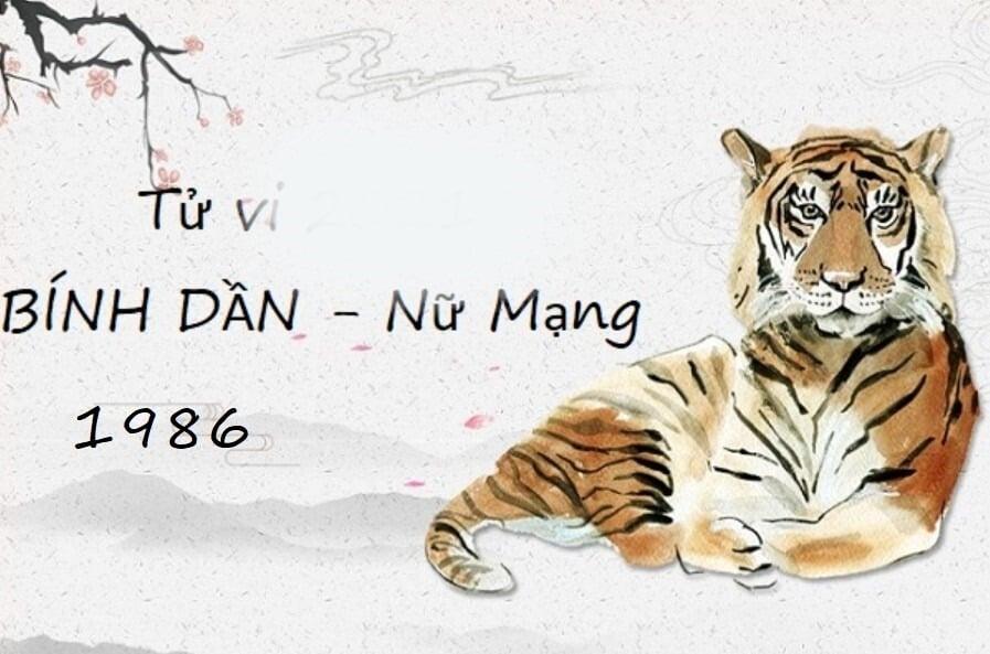 Xem tử vi tuổi Bính Dần 1986 - Nữ mạng năm 2024 CHI TIẾT NHẤT