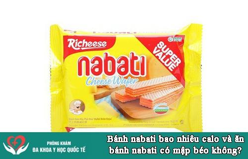 Bánh nabati bao nhiêu calo và ăn bánh nabati có mập béo không