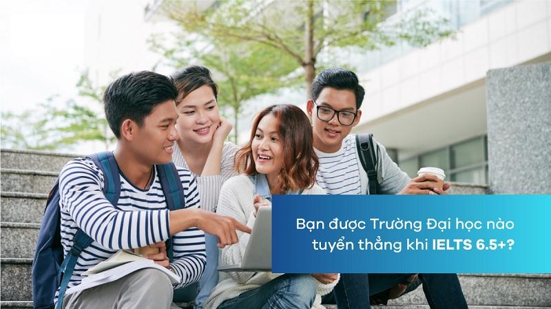 các trường đại học tuyển thẳng học sinh trường chuyên 1