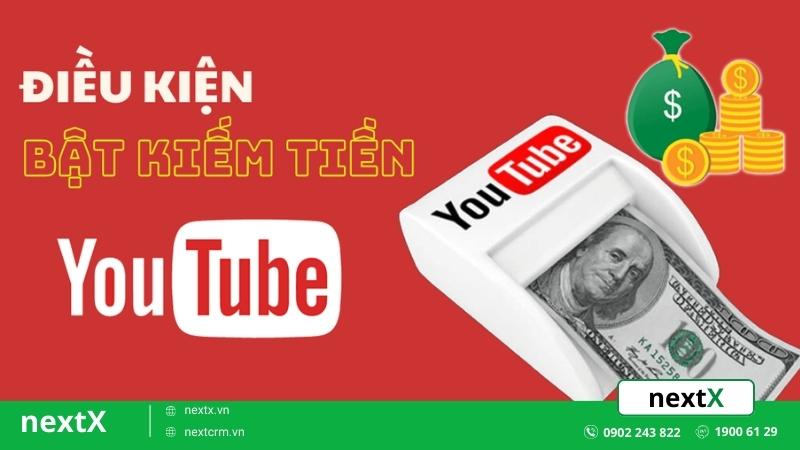 bật kiếm tiền youtube