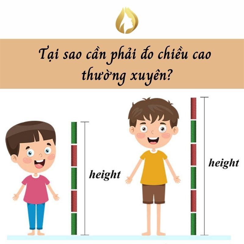 Tại sao cần phải đo chiều cao thường xuyên