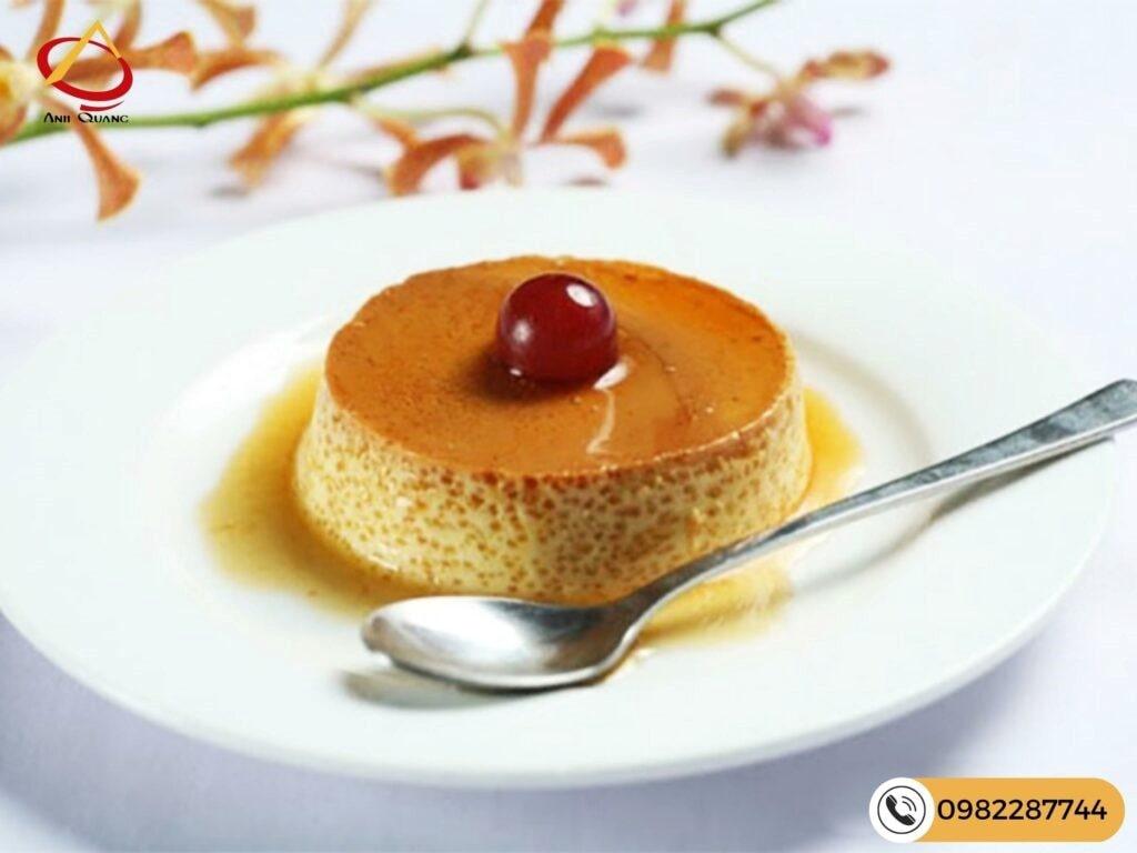 Nguyên nhân bánh flan bị rỗ mặt