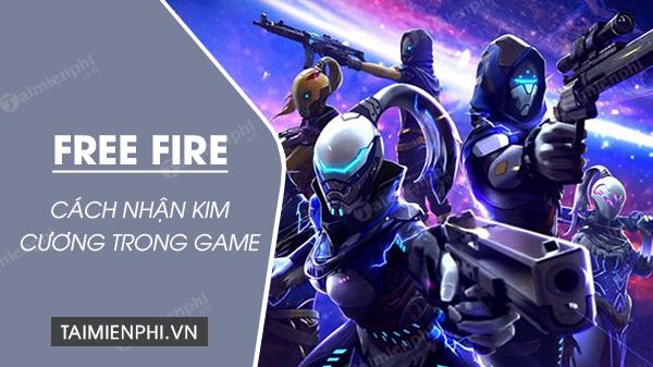 cach nhan kim cuong garena free fire