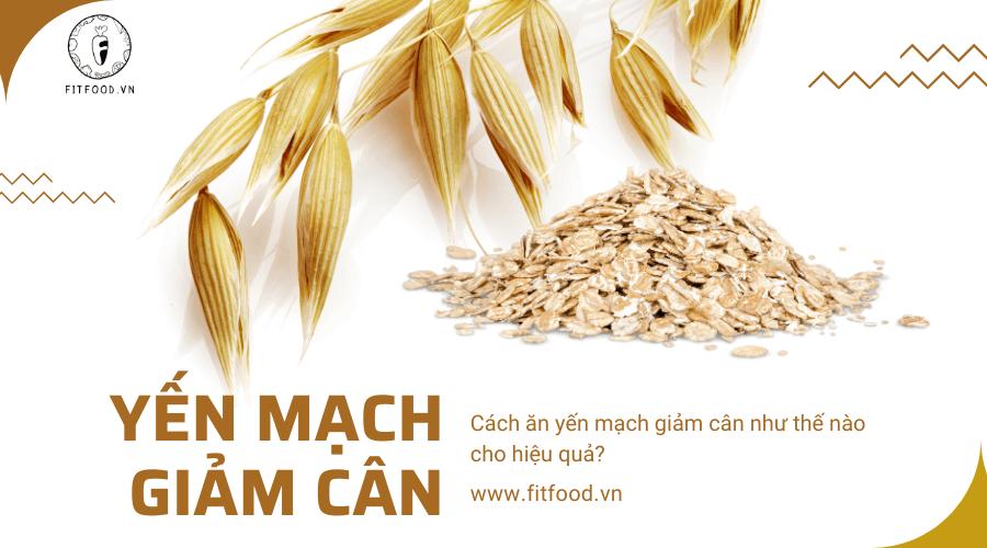 Yến mạch giảm cân