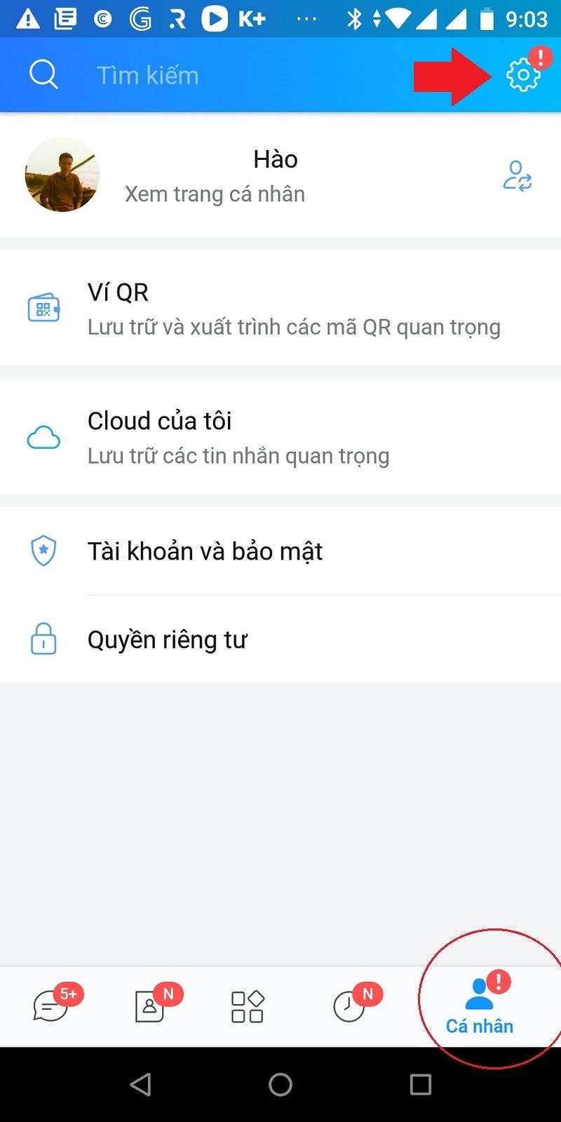 Hướng dẫn xuống dòng trong Zalo