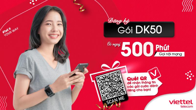 Gói dk50 của viettel