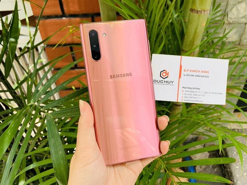 đập hộp note 10 chính hãng