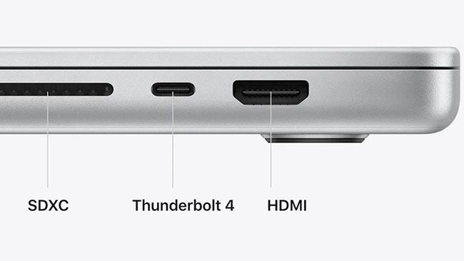 cổng hdmi trên macbook chuyên để xuất hình ảnh và âm thanh