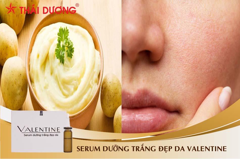 Tác dụng của khoai tây đối với da mặt