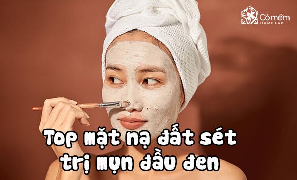 mặt nạ đất sét trị mụn đầu đen