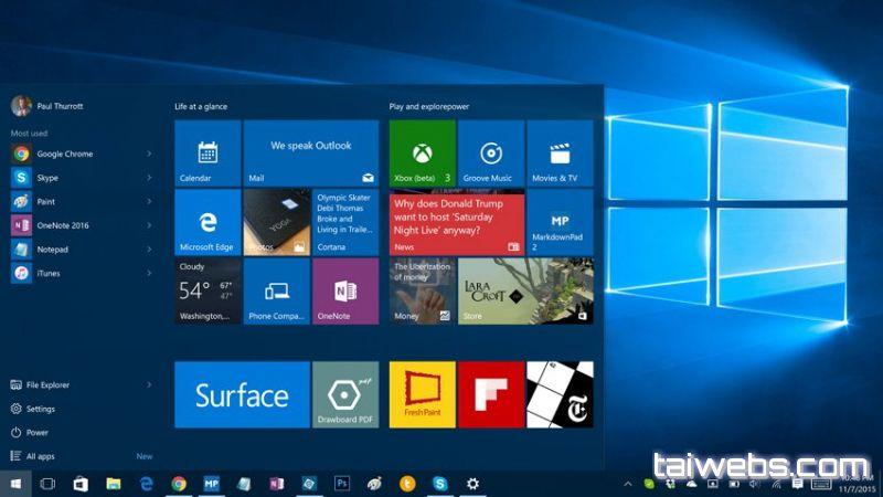 Windows 10 Pro (64-Bit) 22H2 v19045.3758 Multilingual Preactivated Phiên bản Windows 10 64 Bit