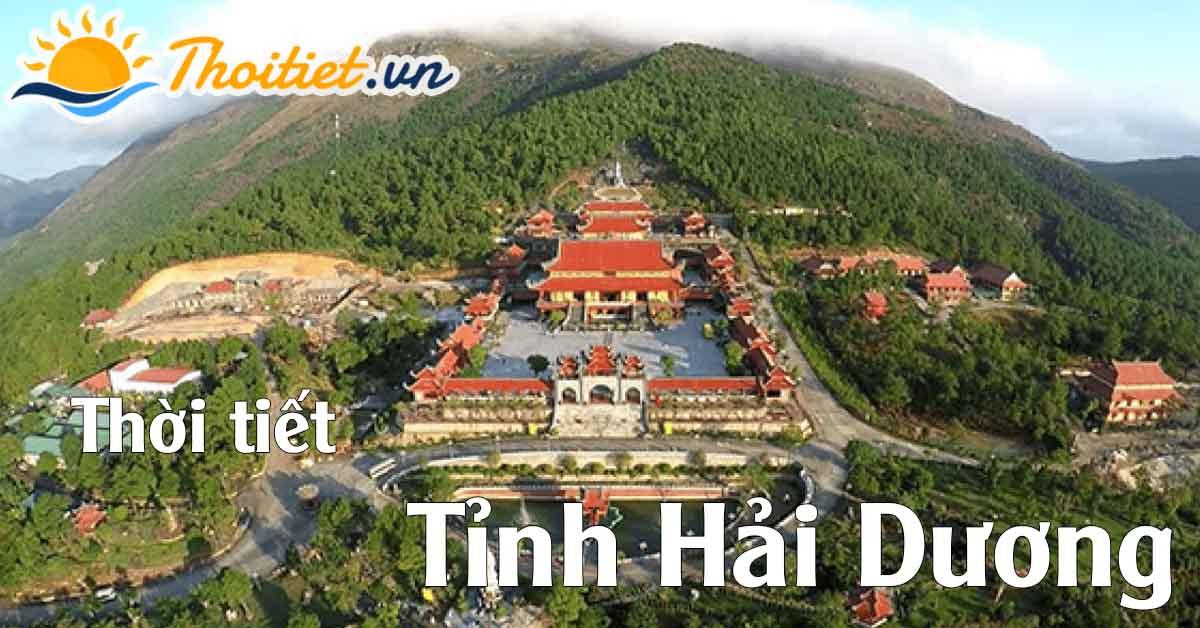 Dự báo thời tiết tỉnh Hải Dương