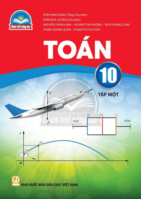 Sách giáo khoa Toán 10 (tập 1) (Chân Trời Sáng Tạo)