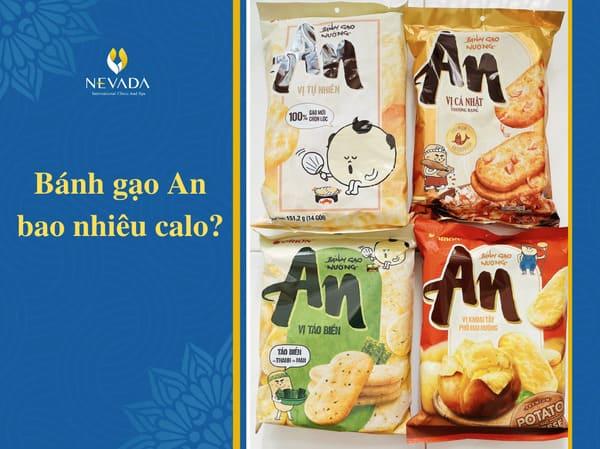 1 cái bánh gạo nướng An vị tảo biển có bao nhiêu calo? Ăn bánh gạo An có béo không? Chuyên gia giải đáp