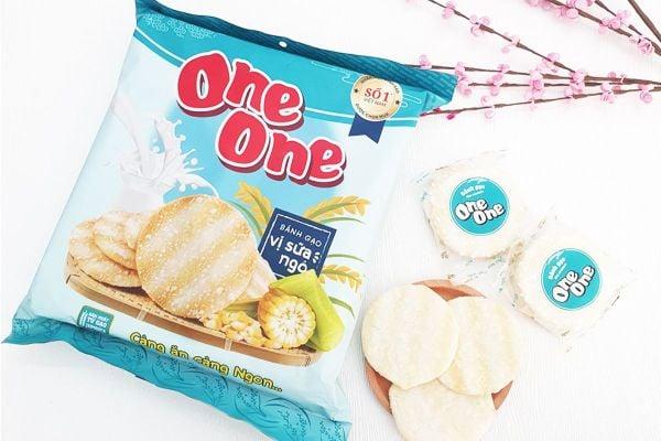 Bánh gạo One One bao nhiêu calo? Ăn nhiều có mập  không?