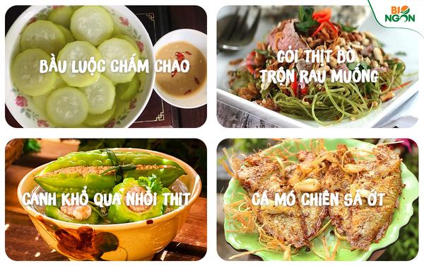 6 menu Các món ăn cơm hàng ngày nhìn là muốn vào bếp, cửa hàng rau củ online tphcm