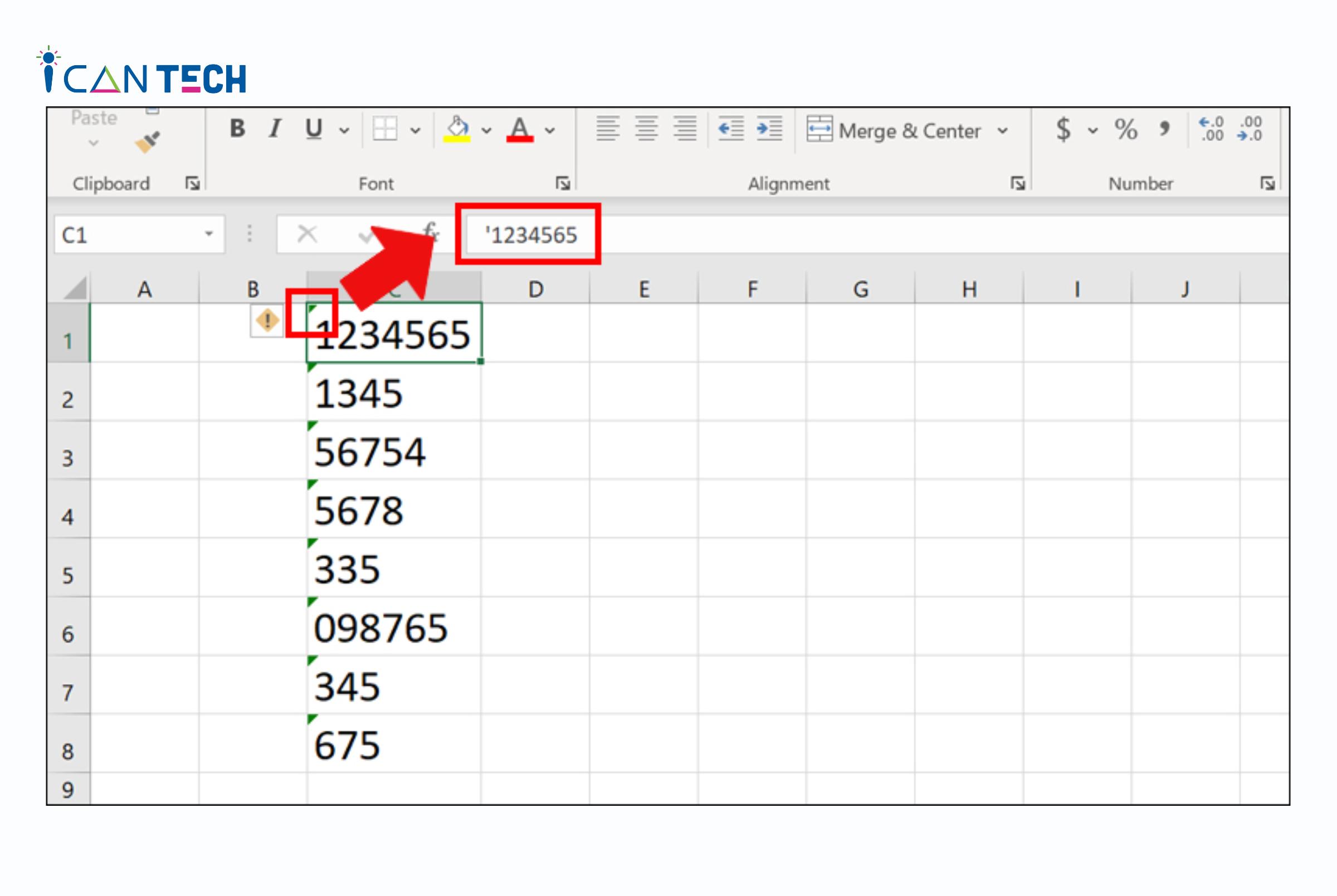 Hướng dẫn chuyển đổi chữ thành số trong Excel cực kỳ đơn giản