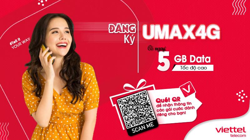 Gói UMAX4G Viettel