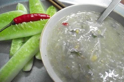 canh khoai từ - Ngọt mát với canh khoai từ hải sản.