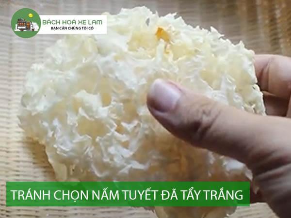 Mẹo Chọn Nấm Tuyết Chất Lượng Nấu Súp