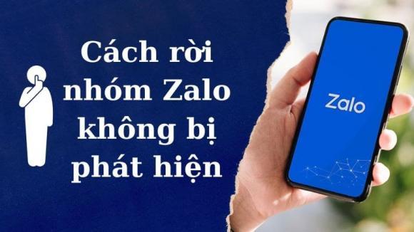 Zalo, cách rời nhóm Zalo, công nghệ