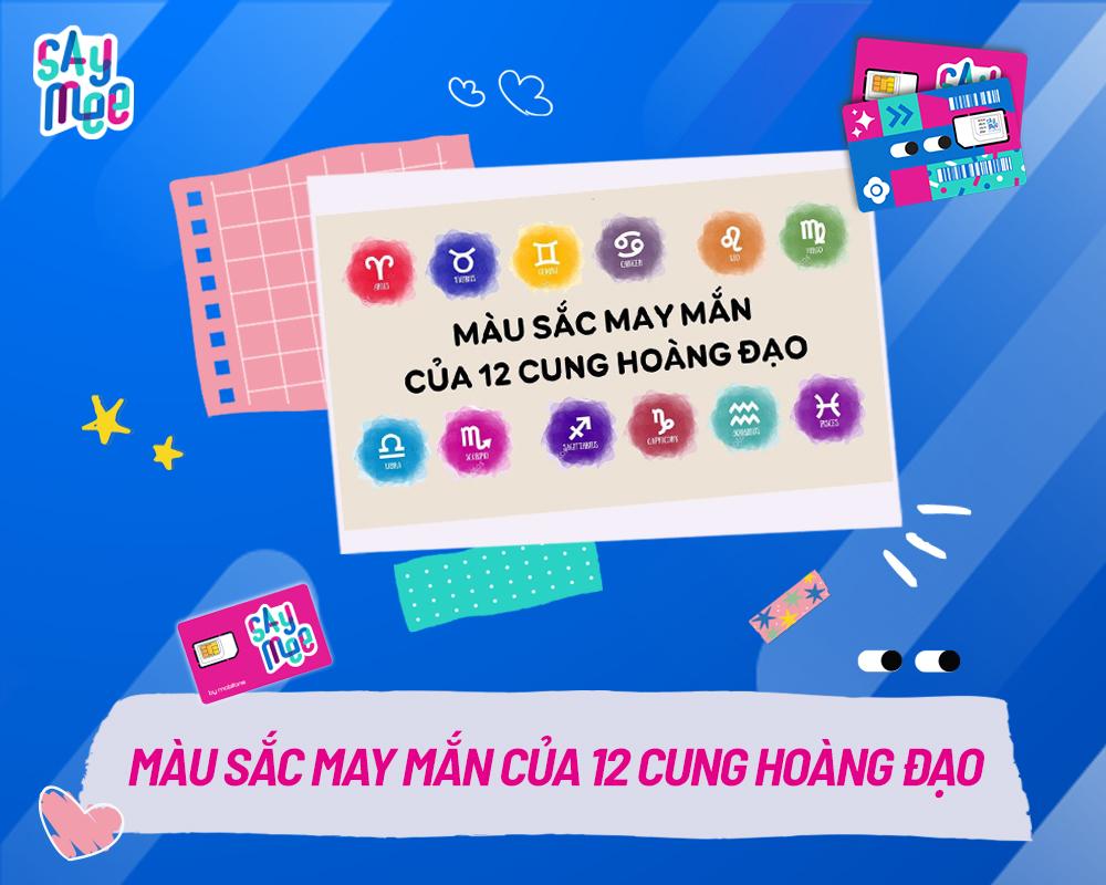 Màu may mắn của 12 Cung Hoàng Đạo