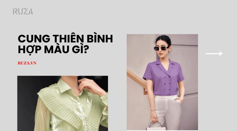 Cung Thiên Bình hợp màu gì?