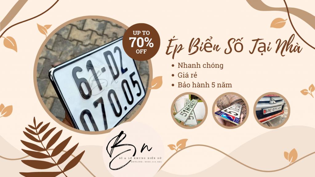 Ép Biển Số Tại Nhà