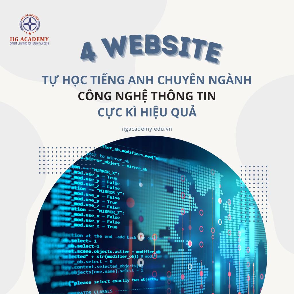 4 Website giúp các coder học tiếng Anh chuyên ngành Công nghệ Thông tin hiệu quả