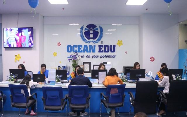 Ocean Edu - là một hệ thống đào tạo tiếng anh quy mô lớn và uy tín