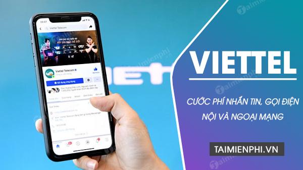 Viettel goi ngoai mang bao nhieu tien 1 phut