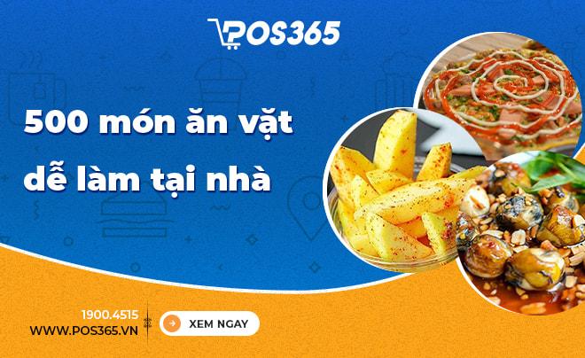 500 món ăn vặt dễ làm tại nhà cho sinh viên và học sinh