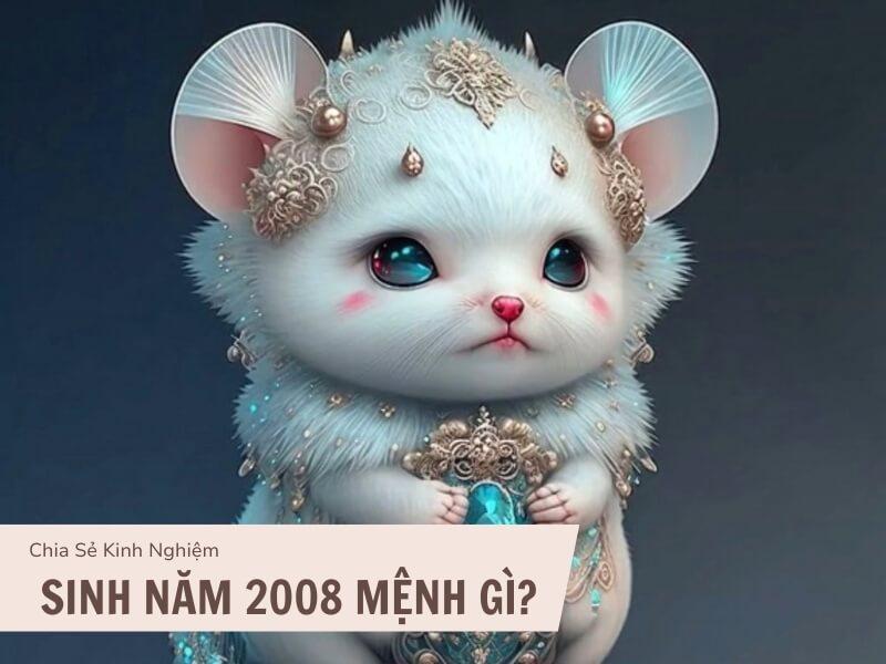 Sinh năm 2008 mệnh gì?