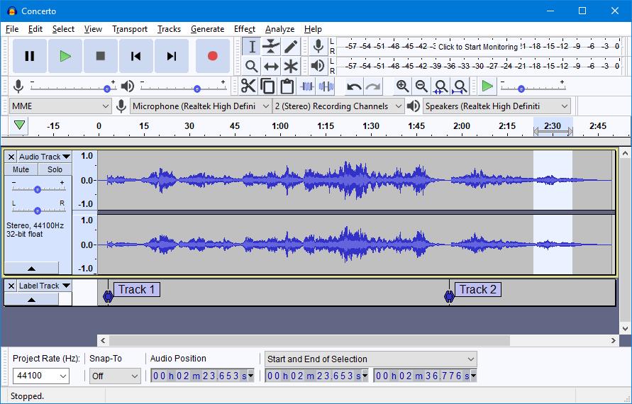 Phần Mềm Thu Âm Và Chỉnh Sửa Âm Thanh Audacity