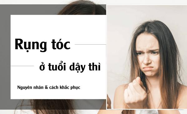 Rụng tóc ở tuổi dậy thì