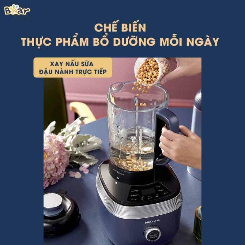 Tại sao nên nấu sữa bí đỏ bằng máy làm sữa hạt Bear