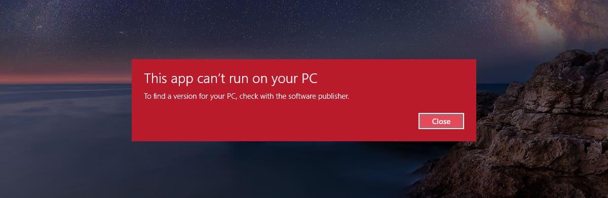 [Thủ thuật] Fix lỗi This App Can’t Run on Your PC khi khởi chạy ứng dụng