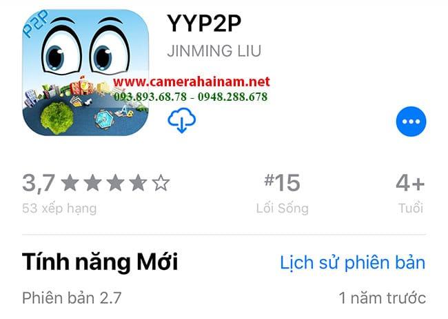 Phần mềm quan sát Camera YYP2P