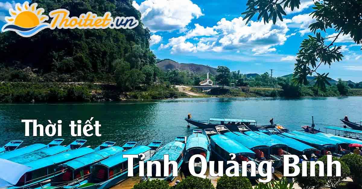 Dự báo thời tiết tỉnh Quảng Bình