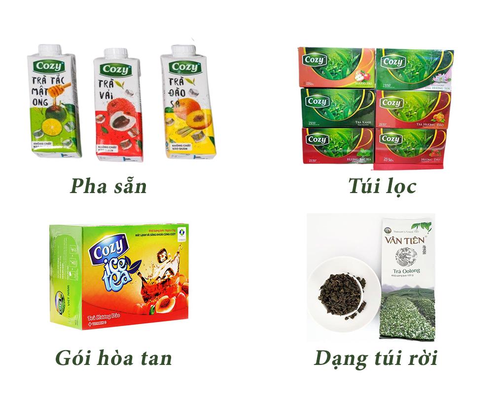 Các loại trà Cozy