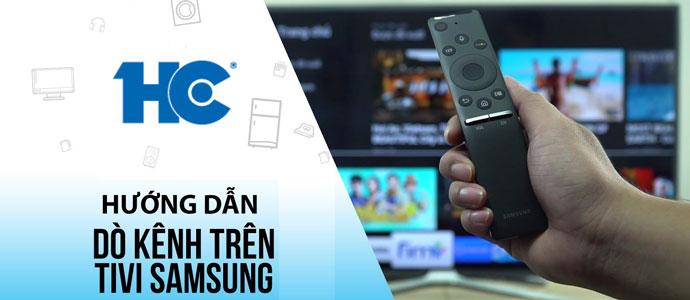 cách dò kênh cho tivi samsung