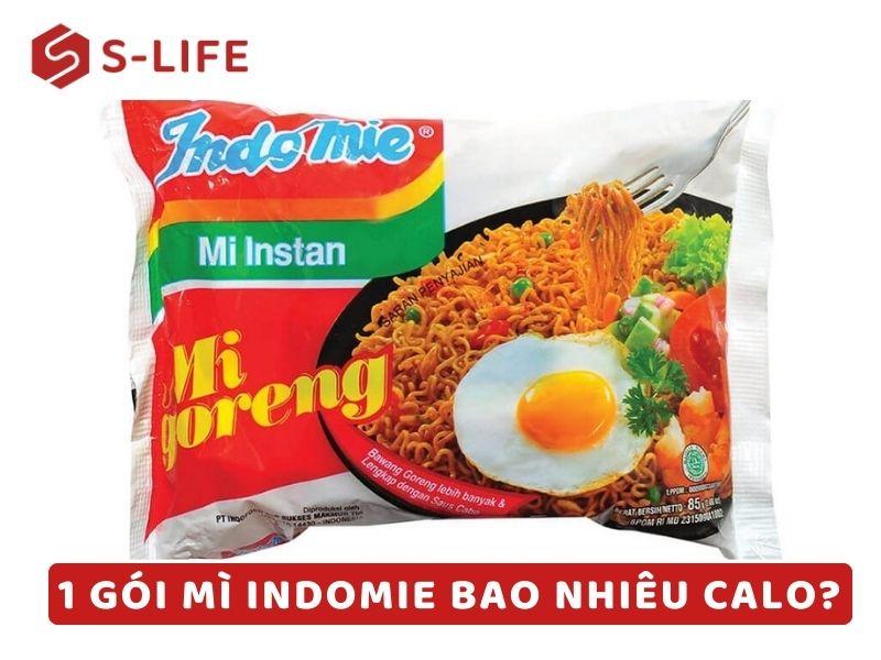 Gói mì indomie có khoảng 360 calo