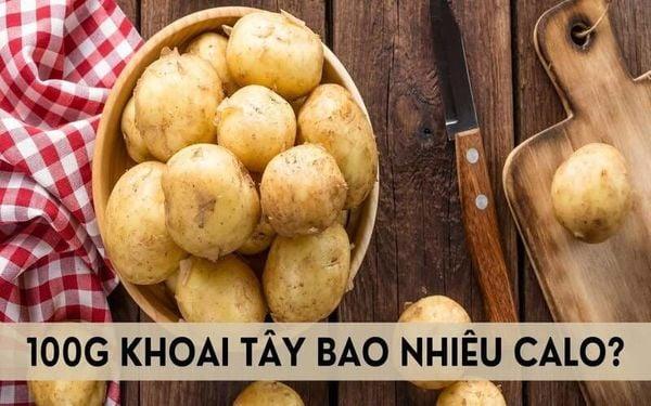 khoai tay bao nhieu calo