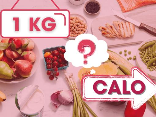 1 kg bằng bao nhiêu calo? Công thức nào là chuẩn nhất?