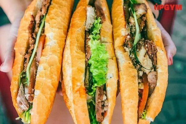 bánh mì pate bao nhiêu calo