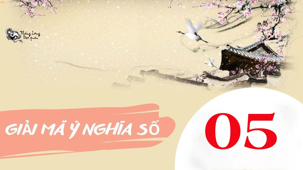 Giải nghĩa số 05 khi xuất hiện trong biển số xe