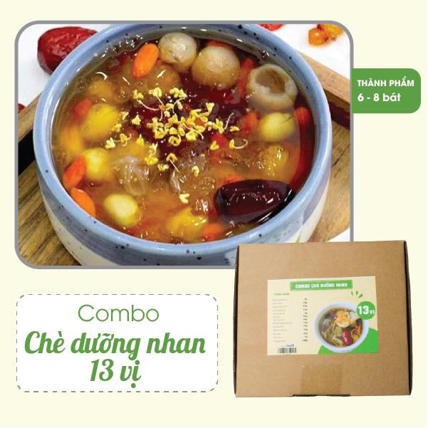 Combo chè dưỡng nhan 13 vị